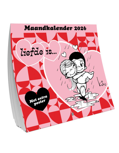 Liefde is... Amerikaanse kalender - 2026