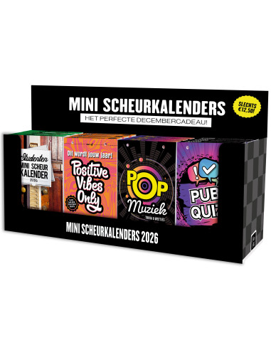 Display mini scheurkalender - 2026