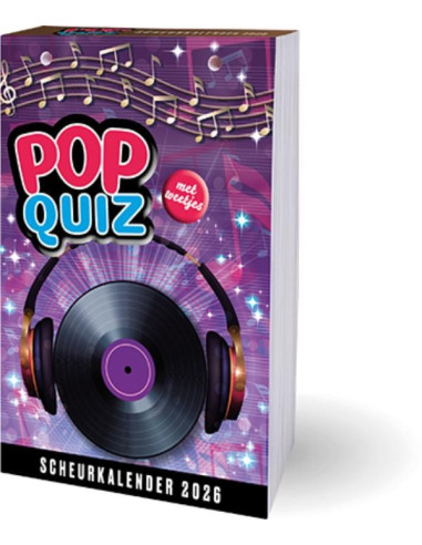 Popquiz met weetjes scheurkalender - 202