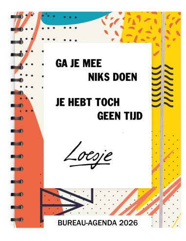 Loesje bureau agenda A4 - 2026