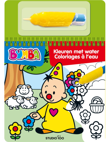 Bumba : kleurboek - Kleuren met water - 
