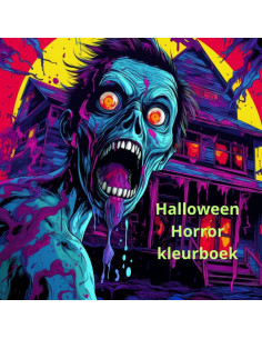 Halloween horror kleurboek