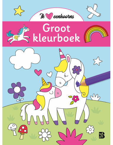Groot kleurboek