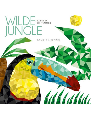 Wilde jungle - Kleuren op nummer