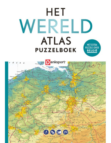 Denksport - Het Wereld Atlas Puzzelboek 