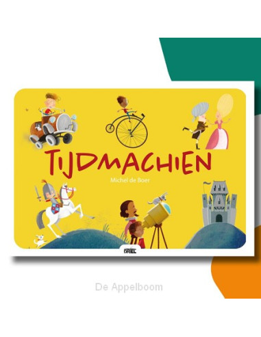 Tijdmachien kamishibai vertelplaten