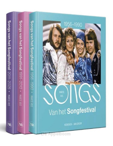 Alle songs van het Songfestival (set van