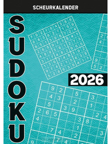 Scheurkalender 2026 Sudoku