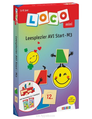 Loco mini pakket Leesplezier AVI Start -