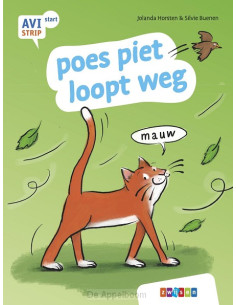 poes piet loopt weg