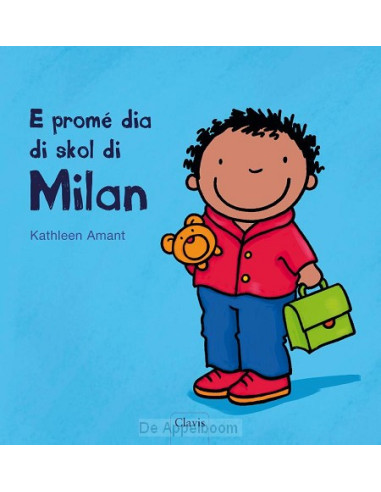 De eerste schooldag van Milan (POD Papia