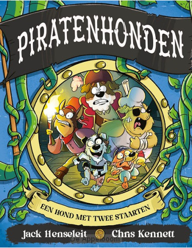 Een hond met twee staarten