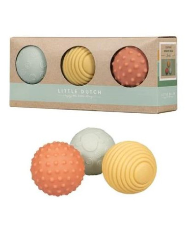 Little Dutch Farm Zintuig Ballen set/3