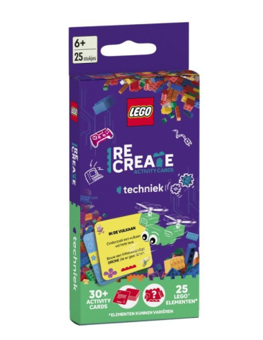 Lego ReCreate Activity Cards: Techniek