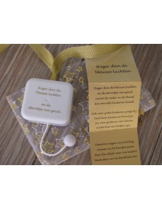 Muziekdoosje GOUD hoger dan...