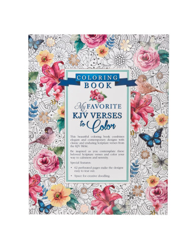 My favorite KJV verses to color