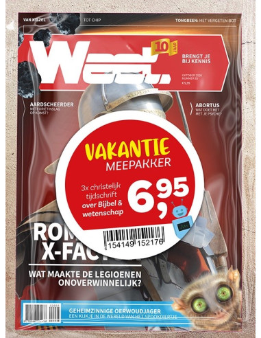 Weet Vakantie-meepakker (3 nr+1 gratis)