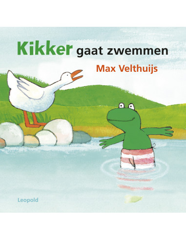 Kikker gaat zwemmen