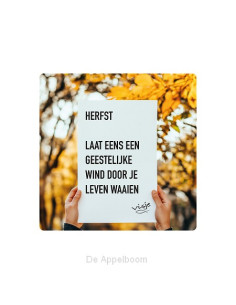 Visje bordje Herfst