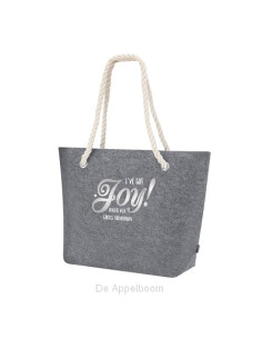 Strandtas Joy grijs