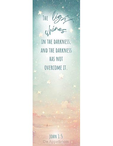 Boekenlegger Light shines