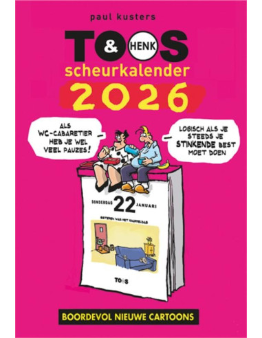 Toos & Henk-scheurkalender 2026