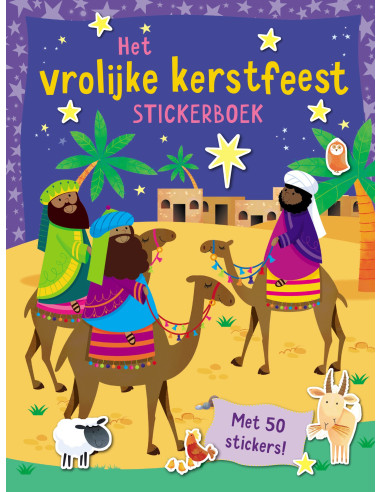 Het vrolijke kerstfeest stickerboek