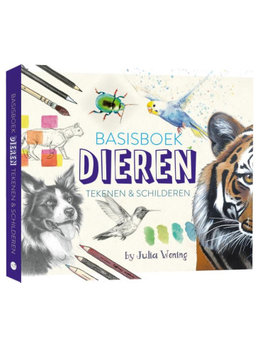 Basisboek dieren tekenen & schilderen