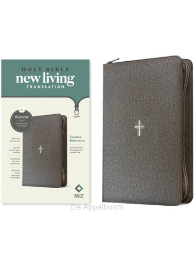 NLT - Thinl. Ref. Bible w. zipper