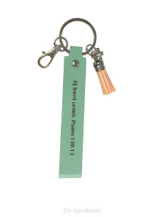 Sleutelhanger kunstleer Jij...