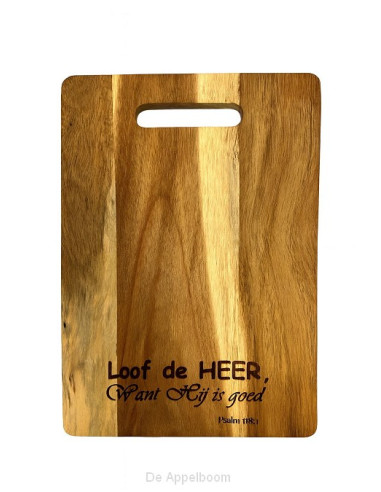 Snijplank Acacia Loof de Heer