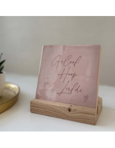 rustiek tegel roze GHL