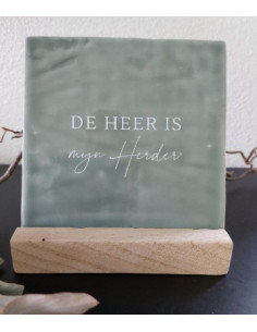 rustiek tegel groen de heer...