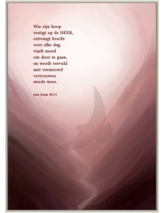 Wie zijn hoop vestigt op de...