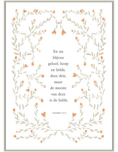 En nu blijven geloof, hoop...