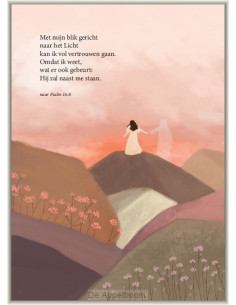 Met mijn blik gericht naar...