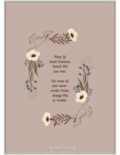 Waar jij moet loslaten,...