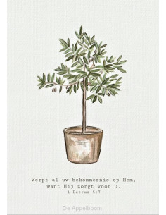 Poster A4 Werpt al uw...