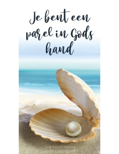 Magneetboekenlegger Parel in Gods hand