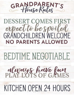 Grandparents house rules -...
