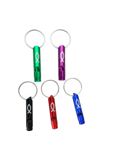 Aluminium fluitje Ichtus...