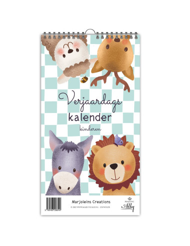 Verjaardagskalender kinderen Marjoleins
