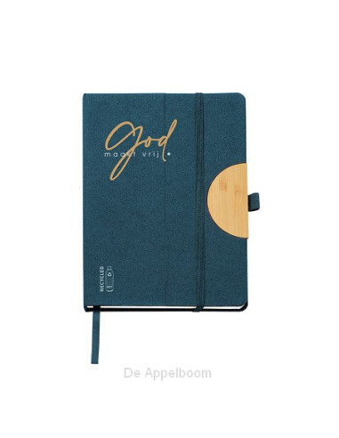 Notitieboek Vrij blauw
