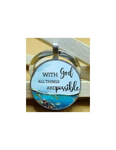 Keyring metal/epoxy All...