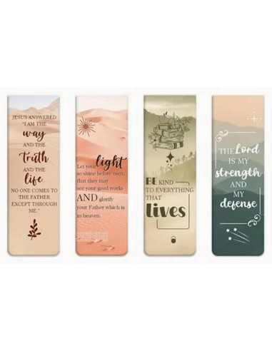 Magnetic Bookmarks (4) Let your light
