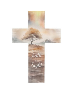 Wall Cross 35,6x23,5cm Walk...