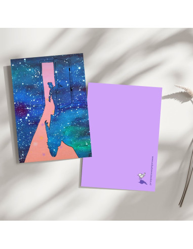 Kaart schaduw jongen - meisje