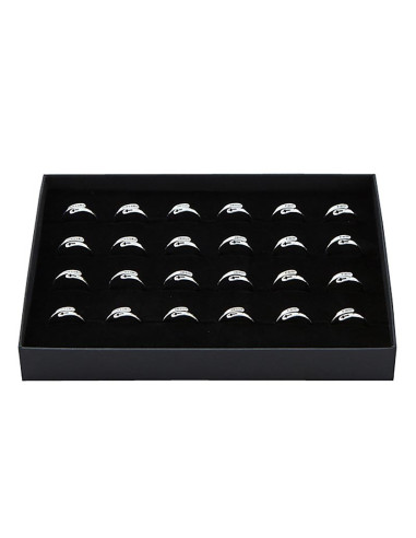 Display 24 rings Faith Blessed Jesus