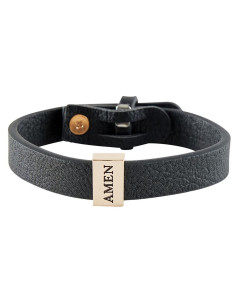 Leather Bracelet Amen