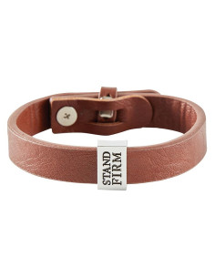 Leather Bracelet Stand Firm